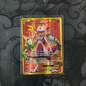 Pokemon Mewtwo EX Card LP-NM
